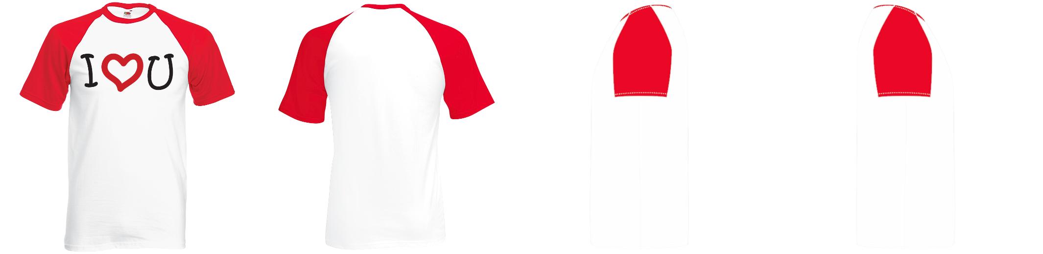 Fruit Of The Loom Baseball T-Shirt - SS026