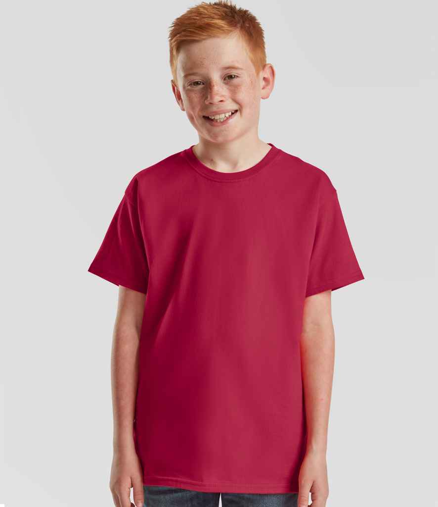Kids Fruit Of The Loom Iconic 195 T-Shirt - SS620B