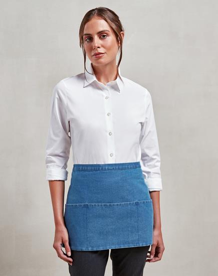 Short Waist 3 Pocket Custom Apron