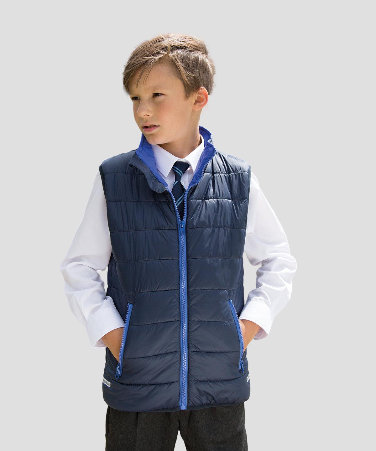 Kid's Result Padded Bodywarmer - R234J