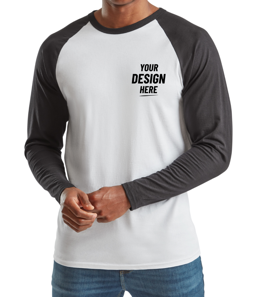 Fruit Of The Loom Long Sleeve Baseball T-Shirt - SS028