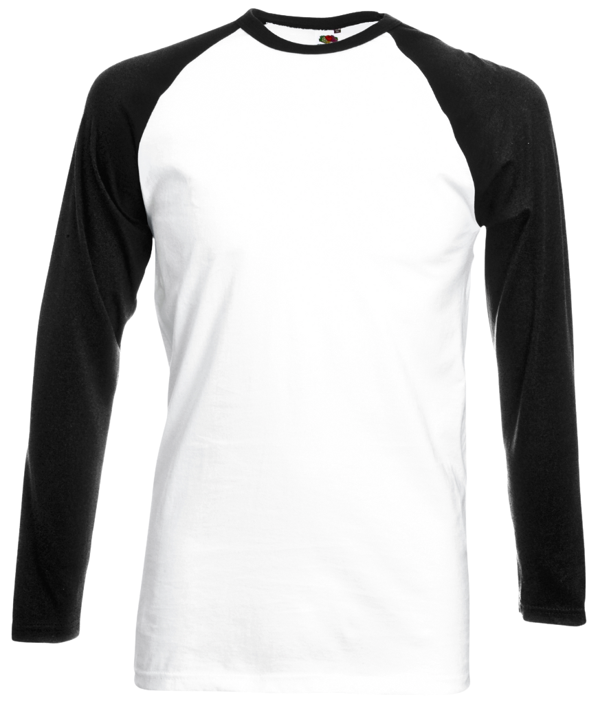 Fruit Of The Loom Long Sleeve Baseball T-Shirt - SS028