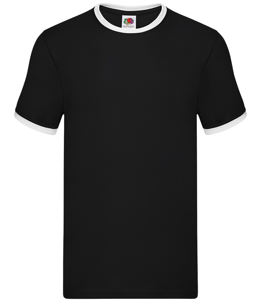 Fruit Of The Loom Contrast Ringer T-Shirt - SS168