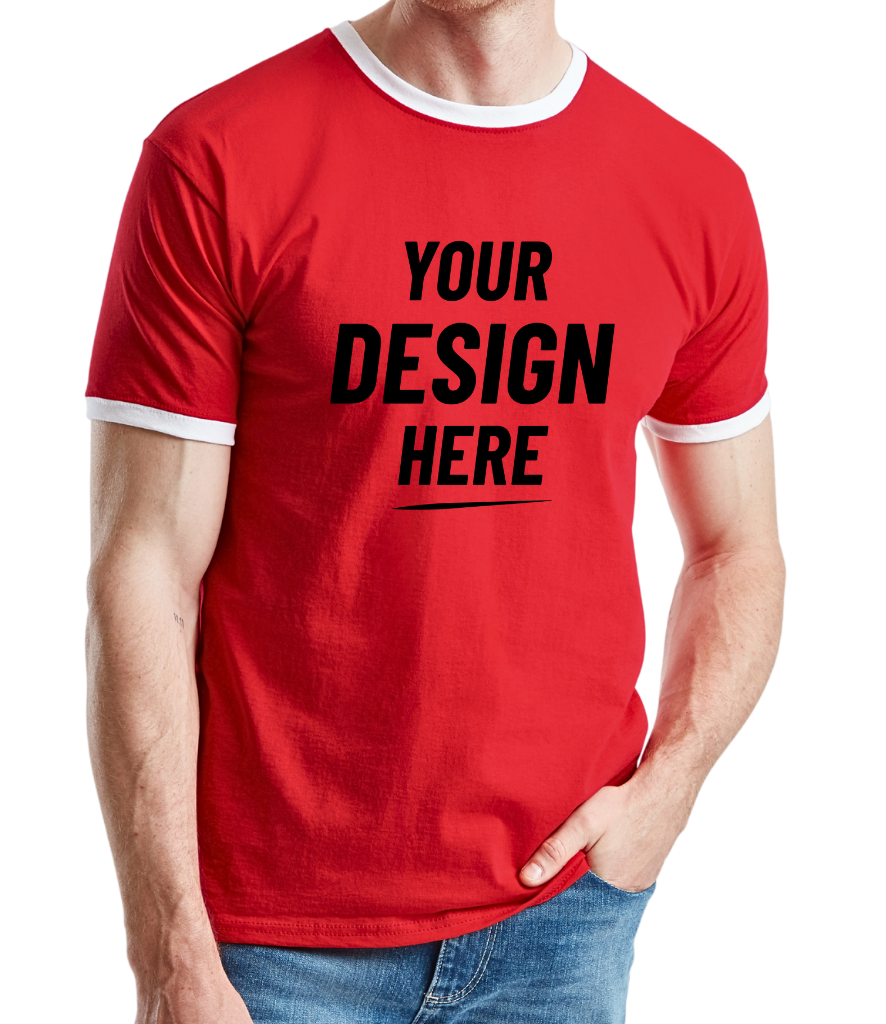 Fruit Of The Loom Contrast Ringer T-Shirt - SS168
