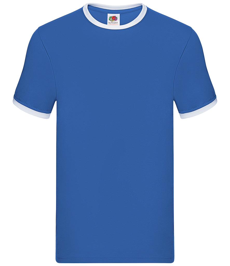 Fruit Of The Loom Contrast Ringer T-Shirt - SS168
