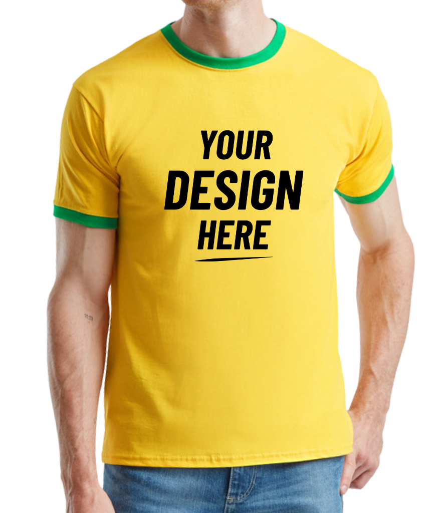 Fruit Of The Loom Contrast Ringer T-Shirt - SS168