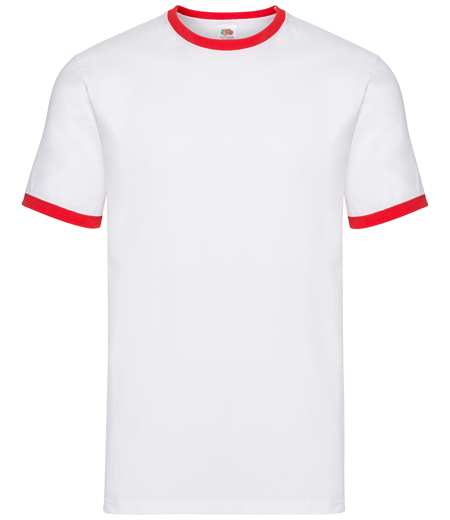 Fruit Of The Loom Contrast Ringer T-Shirt - SS168