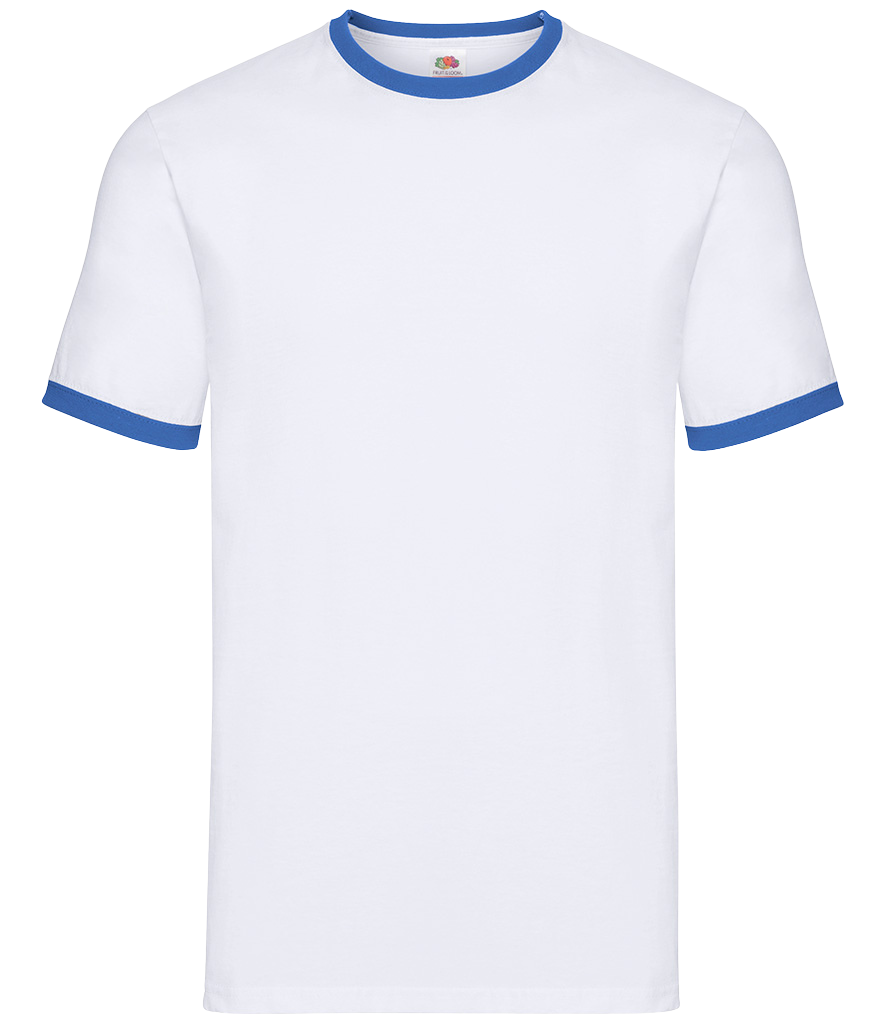 Fruit Of The Loom Contrast Ringer T-Shirt - SS168