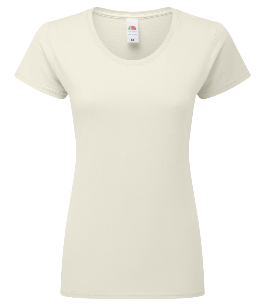 Women's Fruit Of The Loom Iconic 195 T-Shirt - SS424