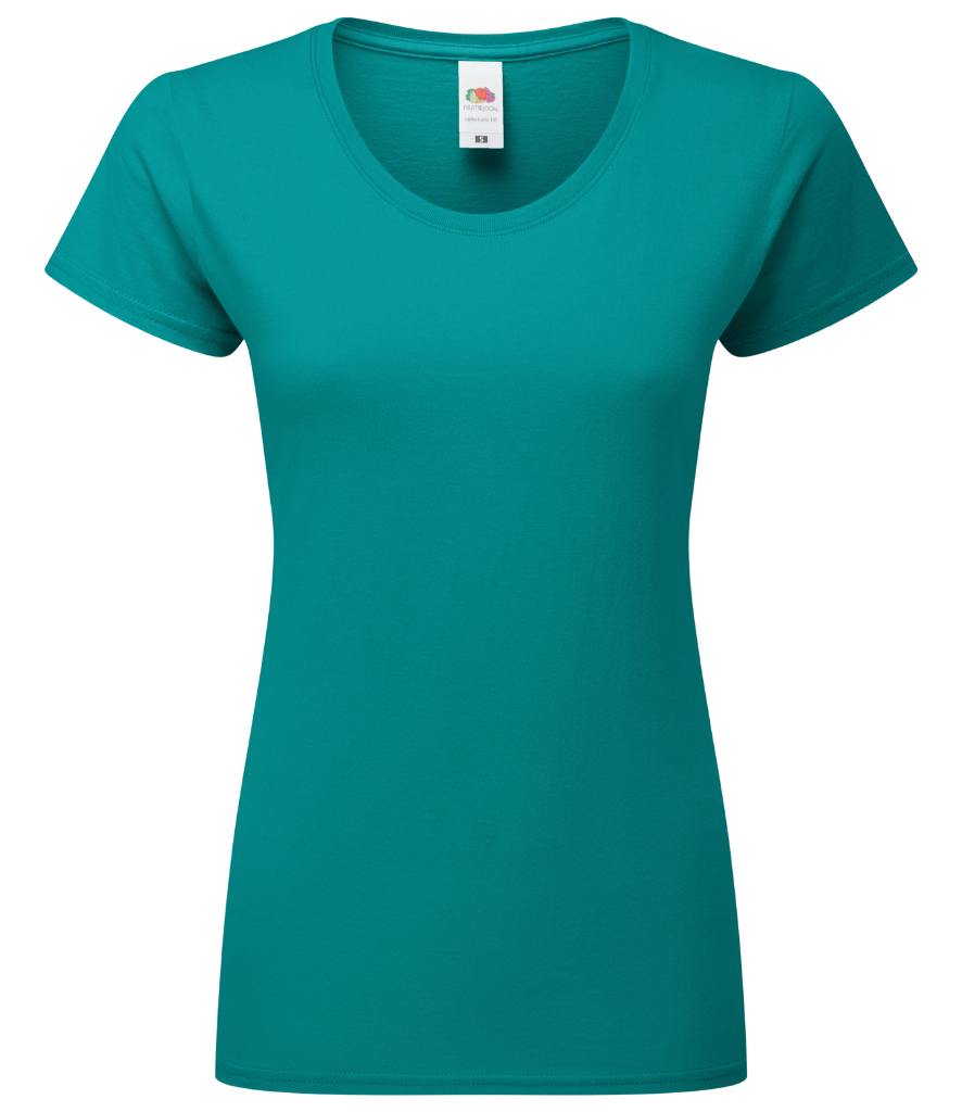 Women's Fruit Of The Loom Iconic 195 T-Shirt - SS424