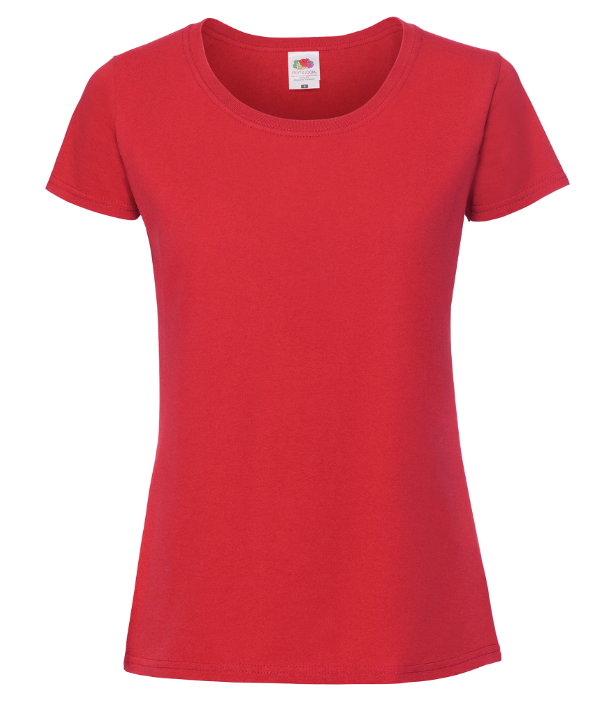 Women's Fruit Of The Loom Iconic 195 T-Shirt - SS424
