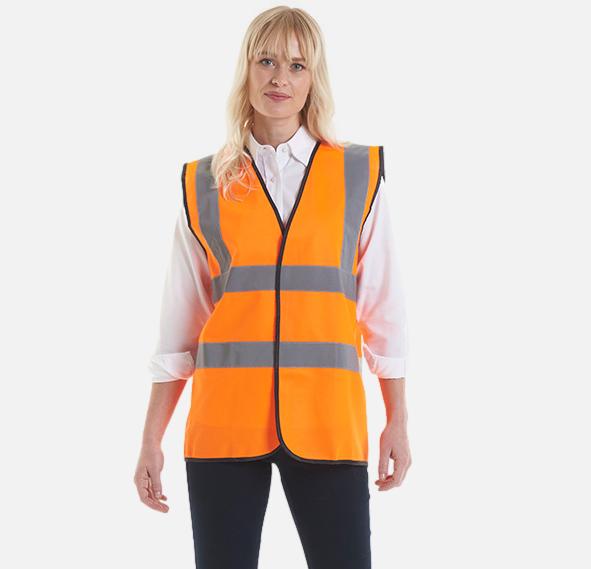 Hi Vis Safety Custom Waistcoat