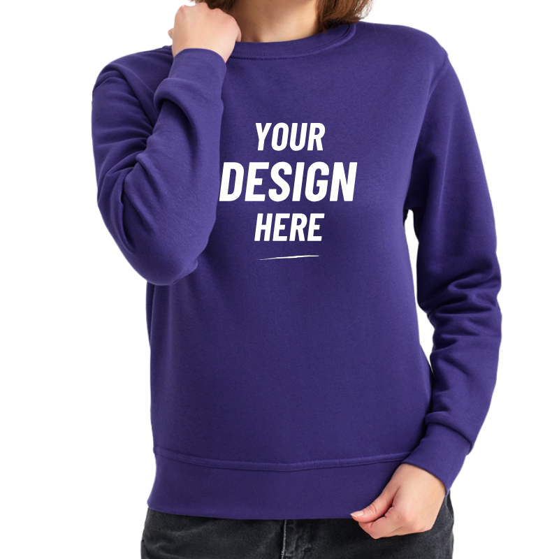 Women's Deluxe Custom Sweatshirt